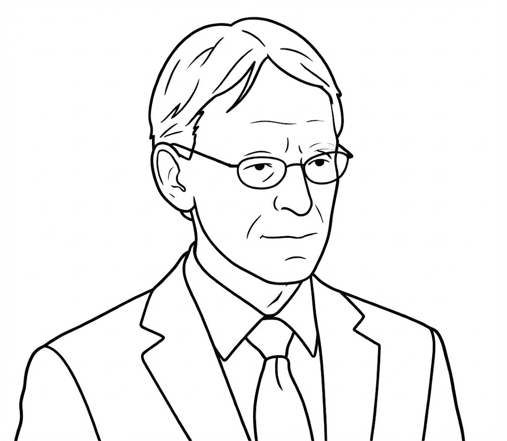 Silhouette of Dr. L. Michael Hall